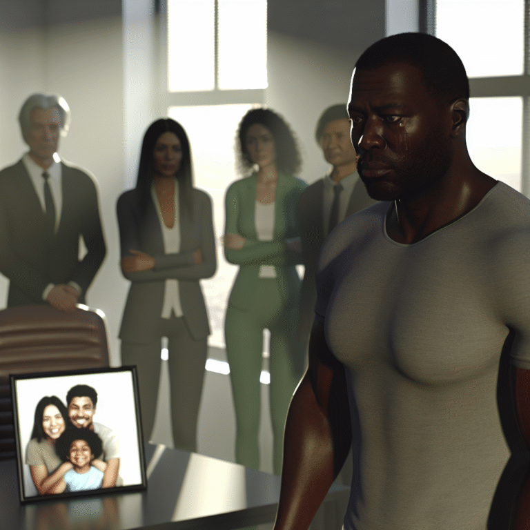 Derek Morgan’s emotional farewell at the Criminal Minds BAU office, surrounded by his teammates.